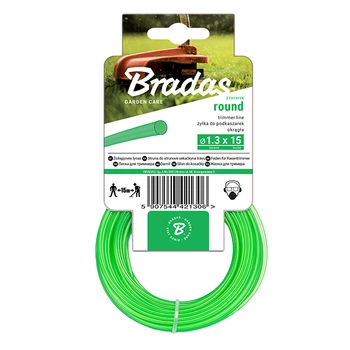 BRADAS Żyłka TRIMMER okrągła 2,4mm x 100m zielony ZTO24100K