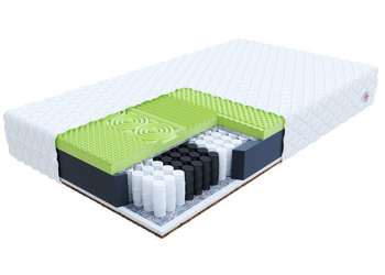 FDM Materac kieszeniowy VASTO 160x200 cm z pokrowcem PREMIUM JERSEY