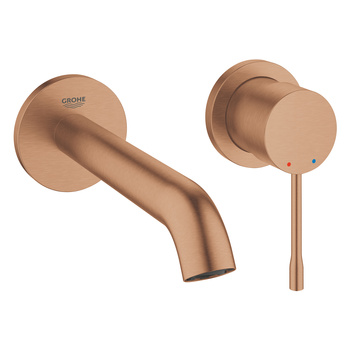 GROHE Essence 2-otworowa bateria umywalkowa Rozmiar M brushed warm sunset