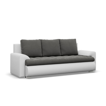 ADAMS Kanapa FORESTA rozkładana TRINITY 15 + REAL 17 - szary + biały