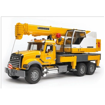 BRUDER MACK Granite z dźwigiem Liebherr 02818