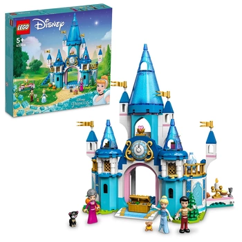 LEGO Disney Princess - Zamek Kopciuszka i księcia z bajki 43206