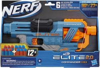 Hasbro  Wyrzutnia Blaster Nerf Elite 2.0 Commander+ 12 strzałek