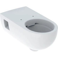 GEBERIT Wisząca miska WC SELNOVA COMFORT PREMIUM lejowa, długa / biały