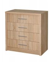 Komoda GENEWA 1 dąb sonoma - 4 szuflady