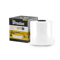 BRADAS Folia do sianokiszonki SILAGE WRAP FOIL 0,25x1800m - BIAŁA