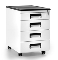 UNIQUE Kontener 325 - 4 szuflady biały