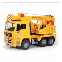 BRUDER MAN Dźwig żółty 02754