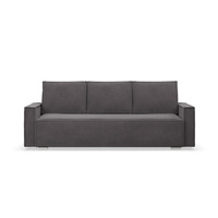 ADAMS Kanapa NOTO z funkcją spania w tkaninie POSO stalowy / bonell